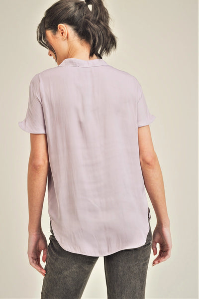 Essie Silky Short Sleeve Top