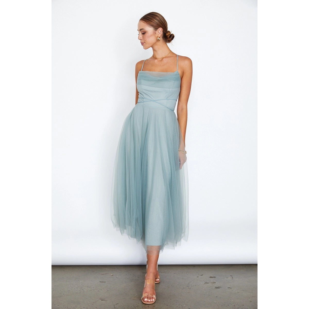 Armstrong Blue Tulle Dress