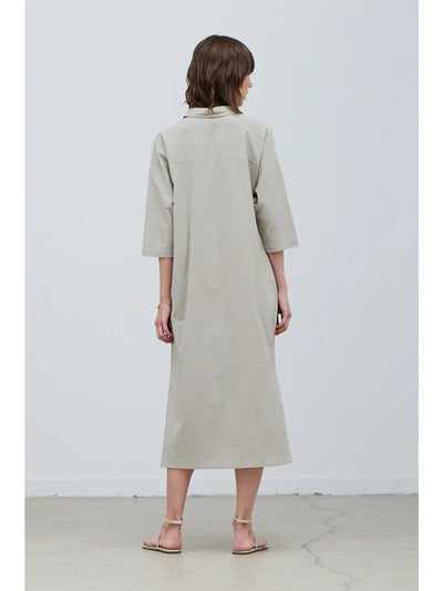 Sato Cotton Shirt Dress