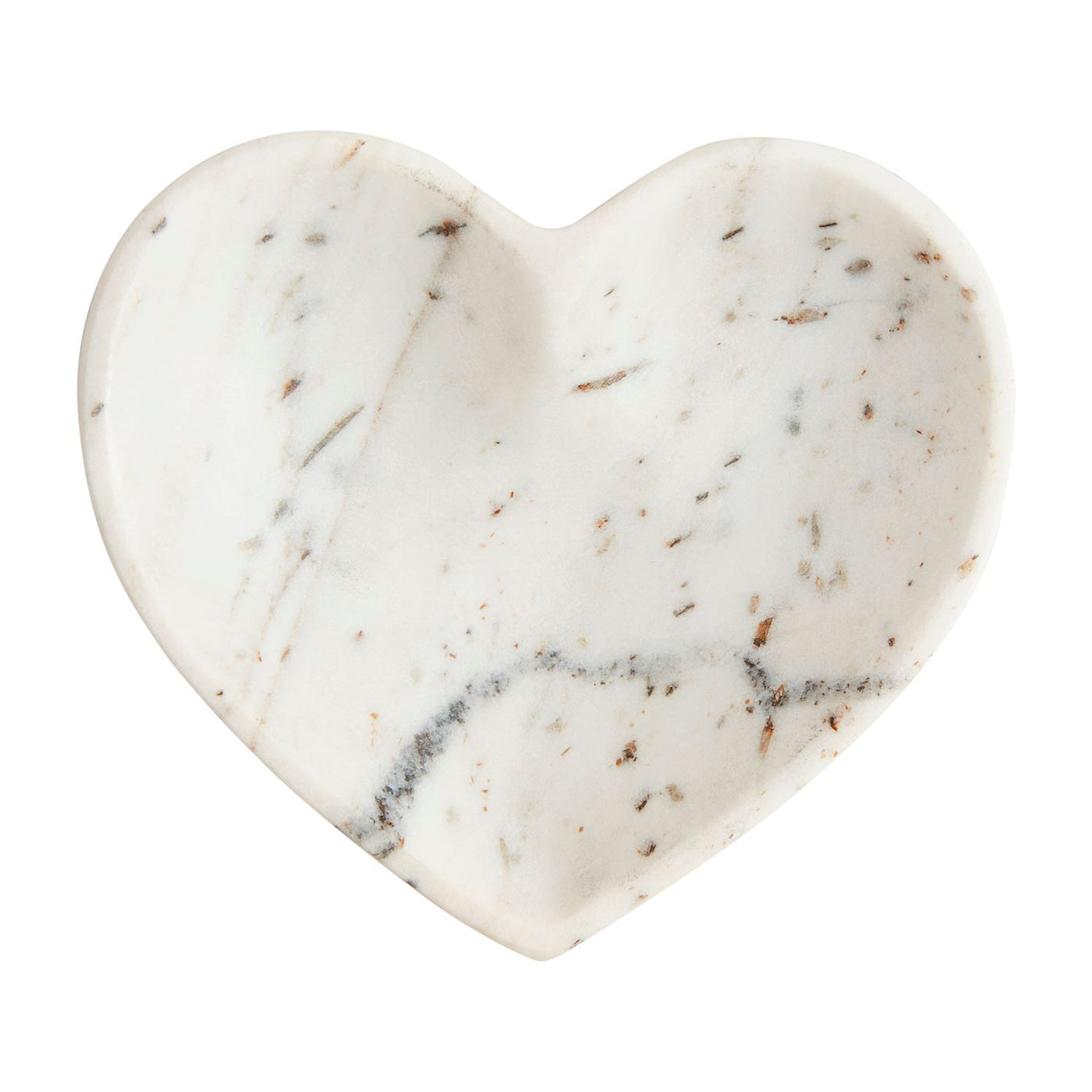 MARBLE HEART TRINKET DISH