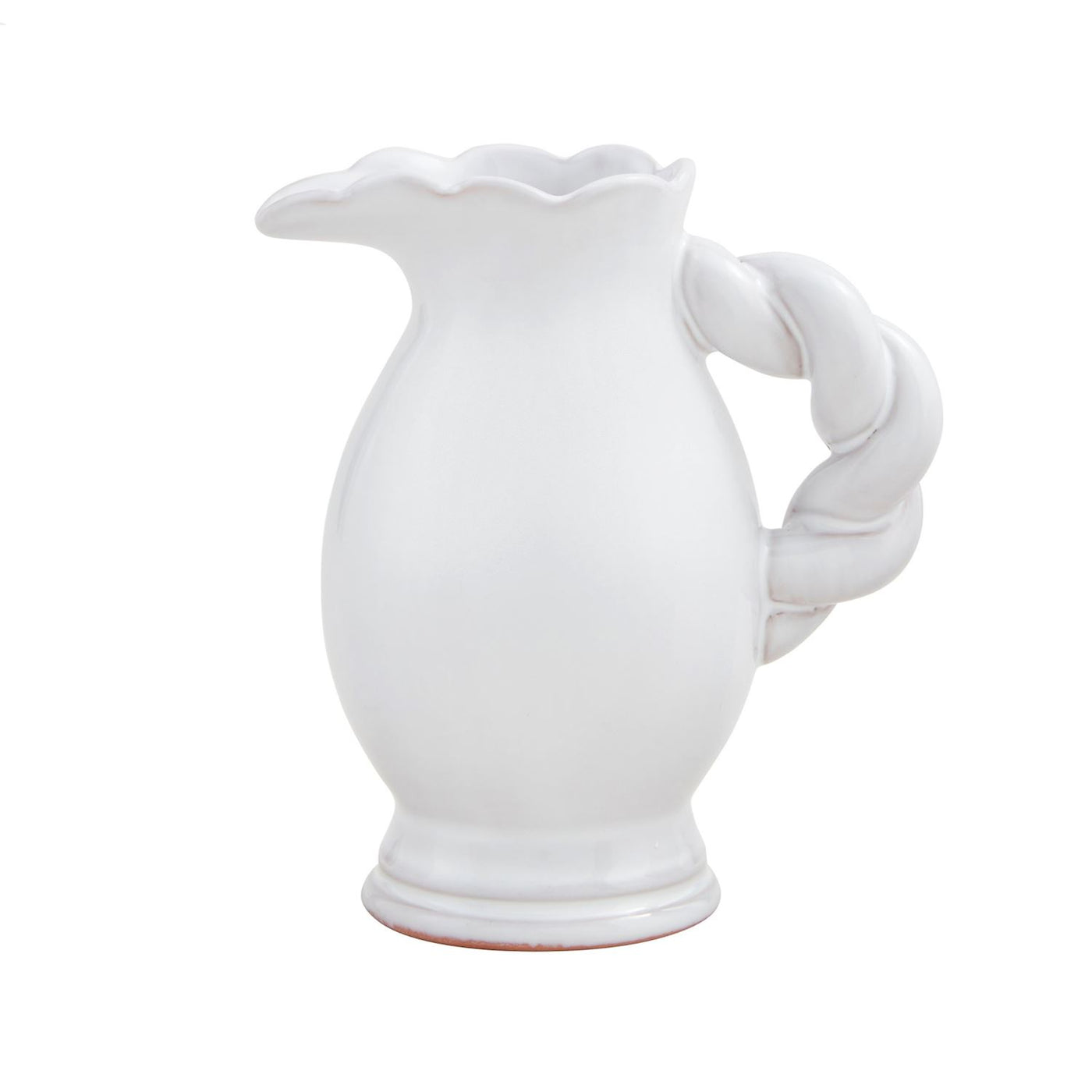 Medium Twisted Handle Pitcher Vase