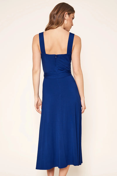 Mariana Blue Midi Knit Dress