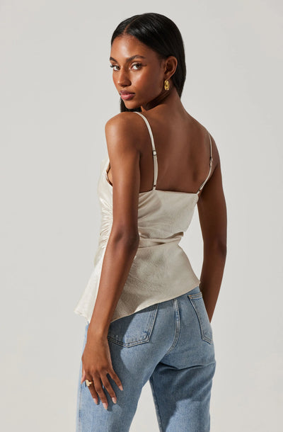 Mirie Champagne Tank Top