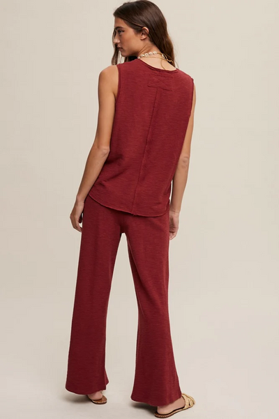 Imane Wine Sweatpant