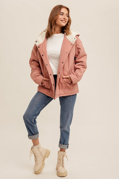 HM Quilted Rose Jacket