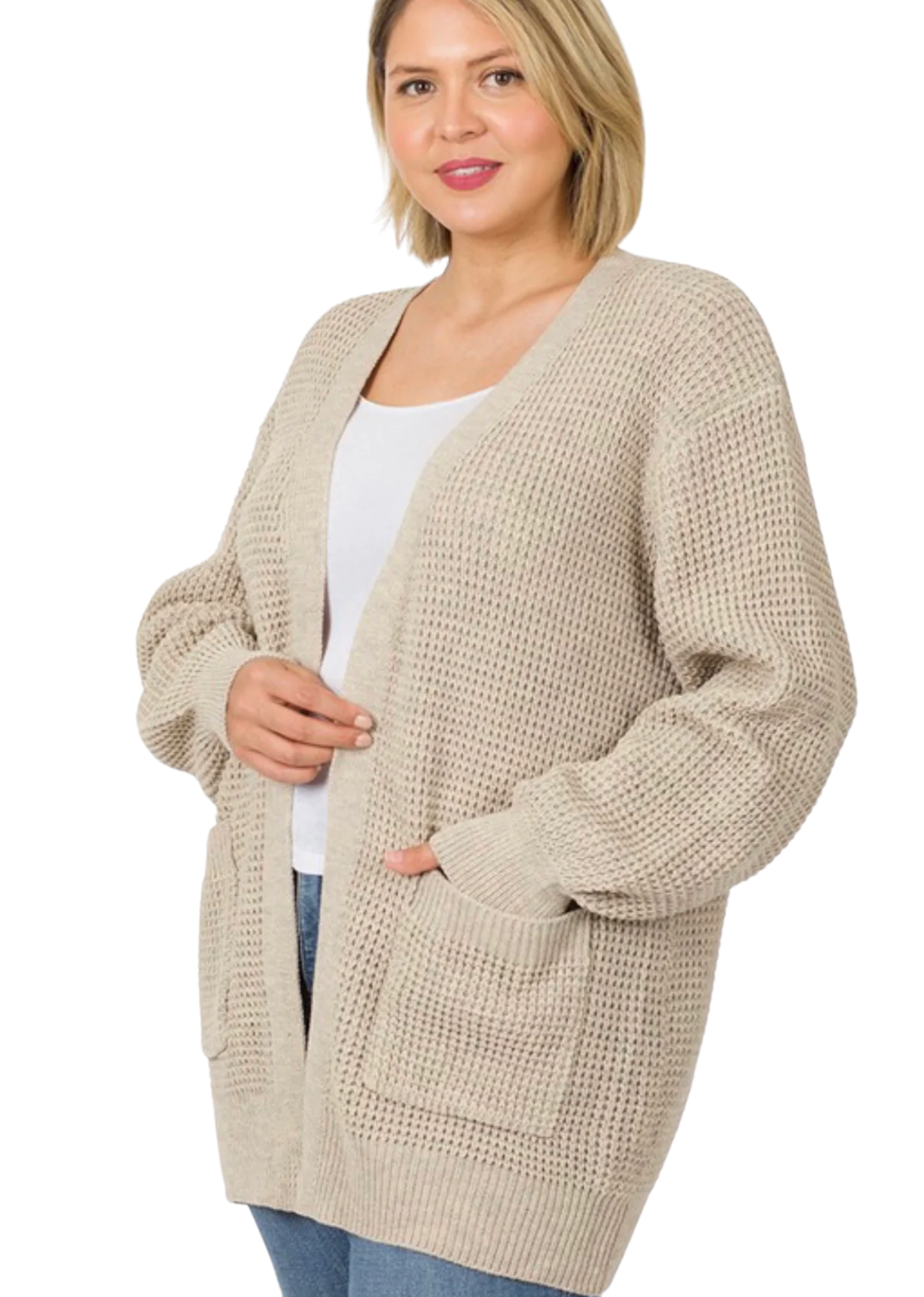 Lena Ash Mocha Cardigan