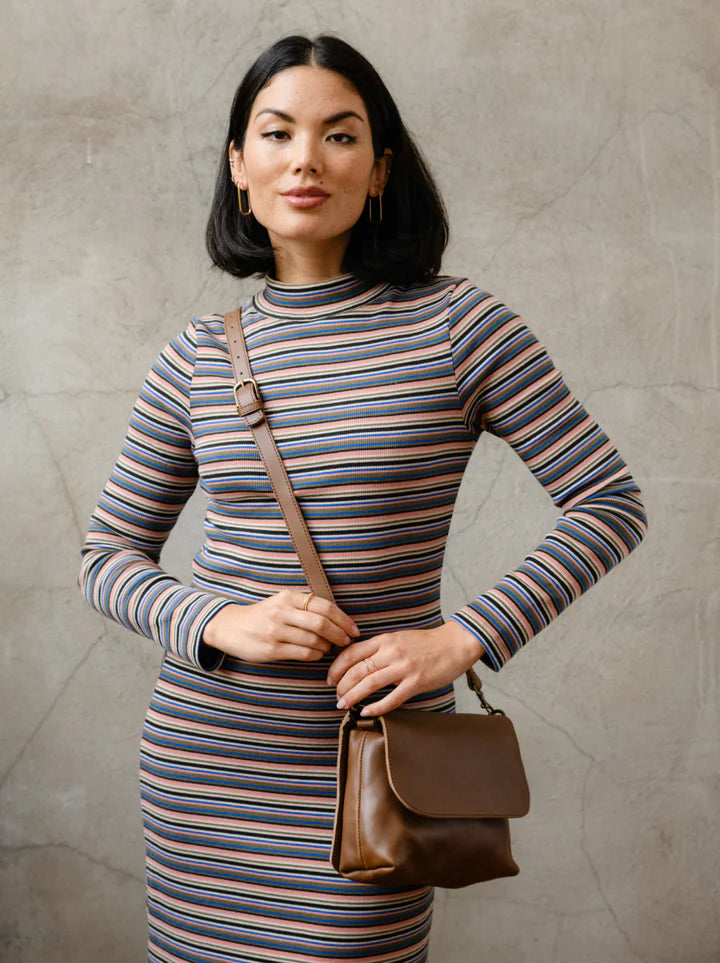 Perry Whiskey Shoulder Crossbody Purse