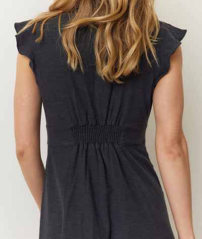 Camila Midi Black Dress