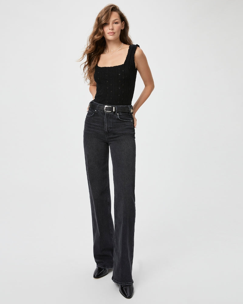 Sasha Viper Black Distressed Jeans