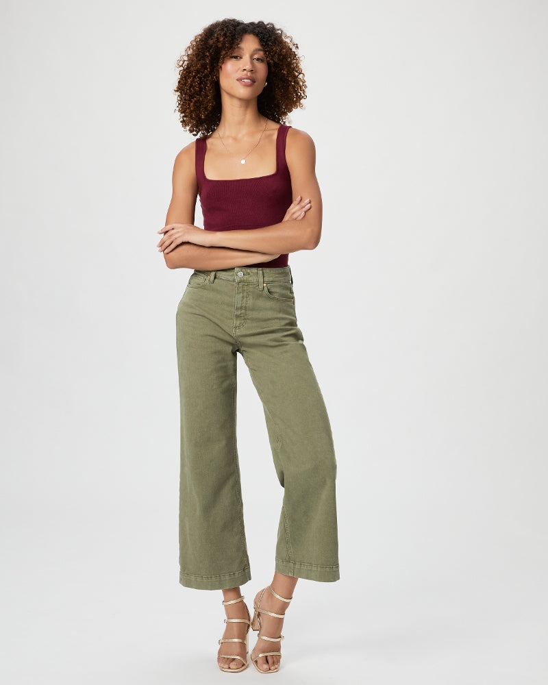 Anessa Vintage Mossy Green Jeans