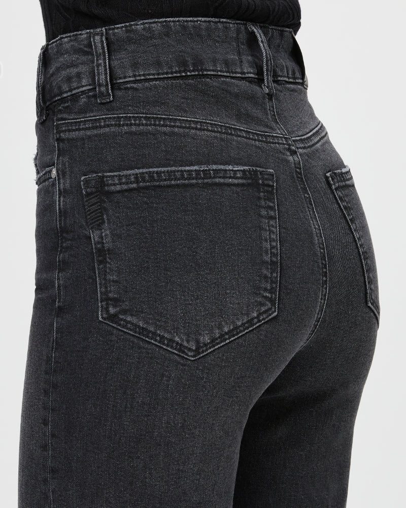 Sasha Viper Black Distressed Jeans
