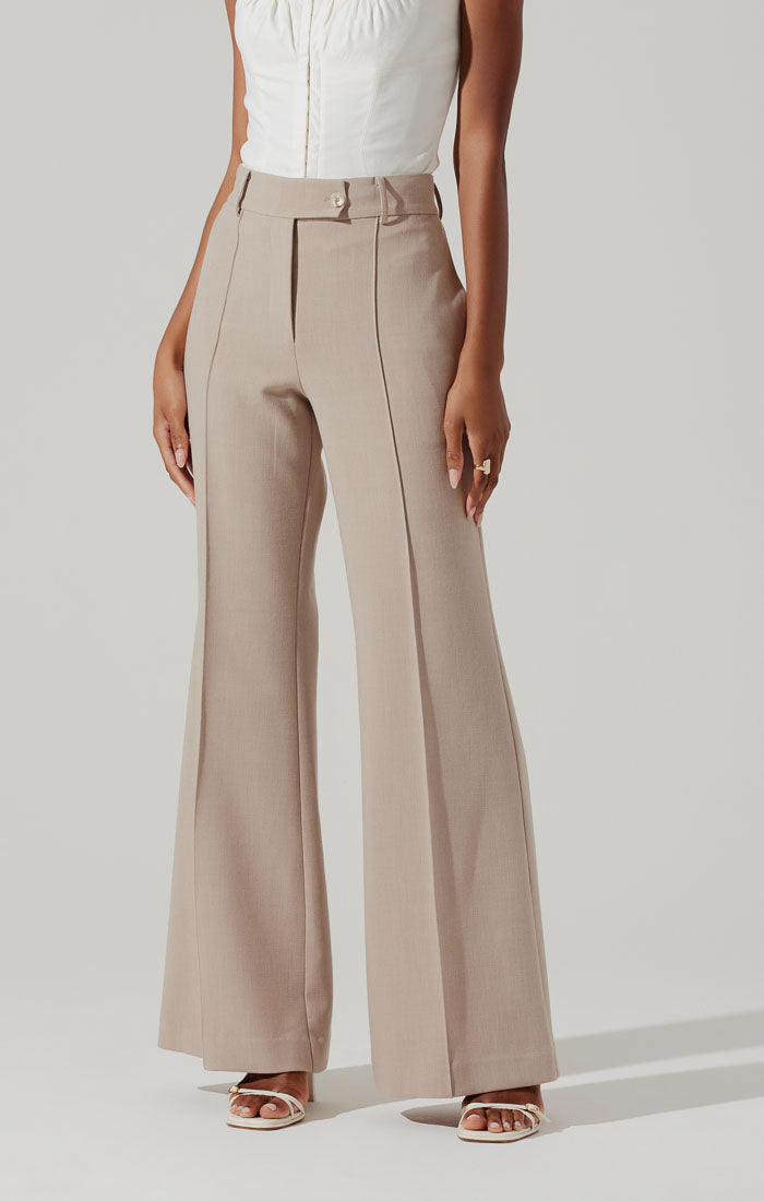 Chaser Taupe Pants – Peachy Lady