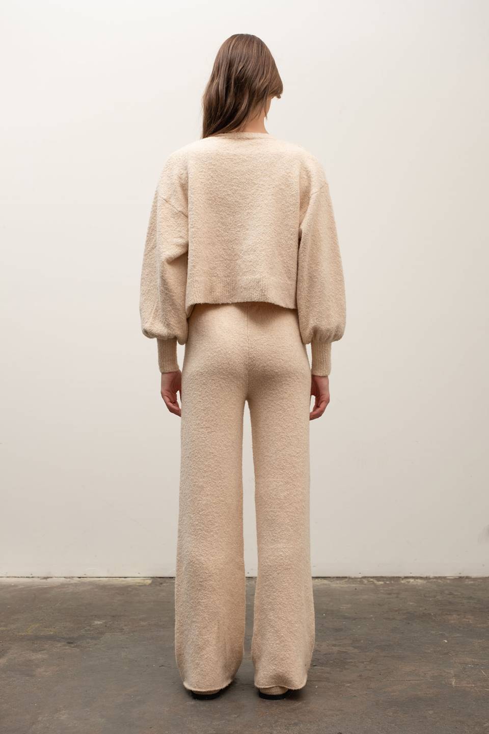 Graham Beige Cozy Buttonup Cardigan