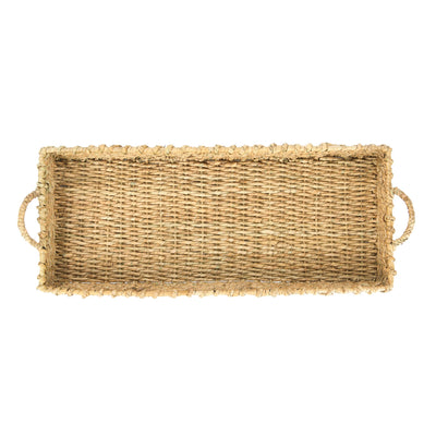 Bankuan Hand-Woven Tray with Handles