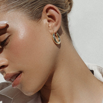 Dominique Hoop Earrings