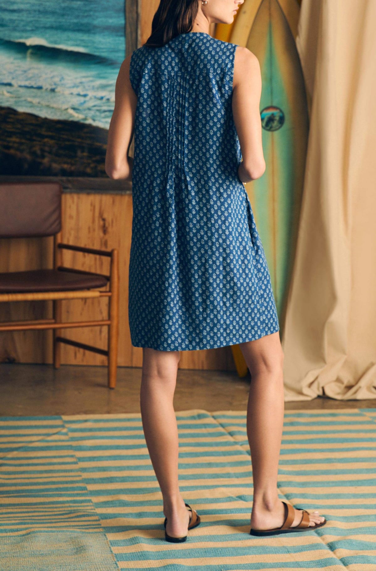 Isha Gobi Floral Dress