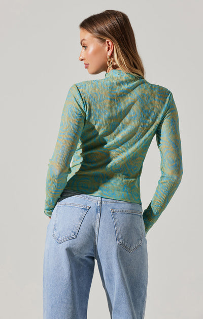 Eska Turquoise Top