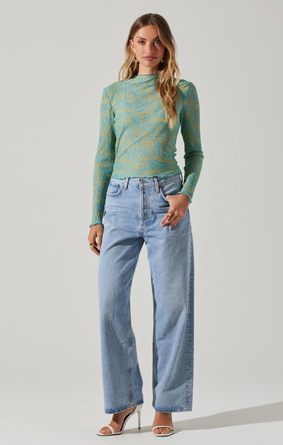 Eska Turquoise Top