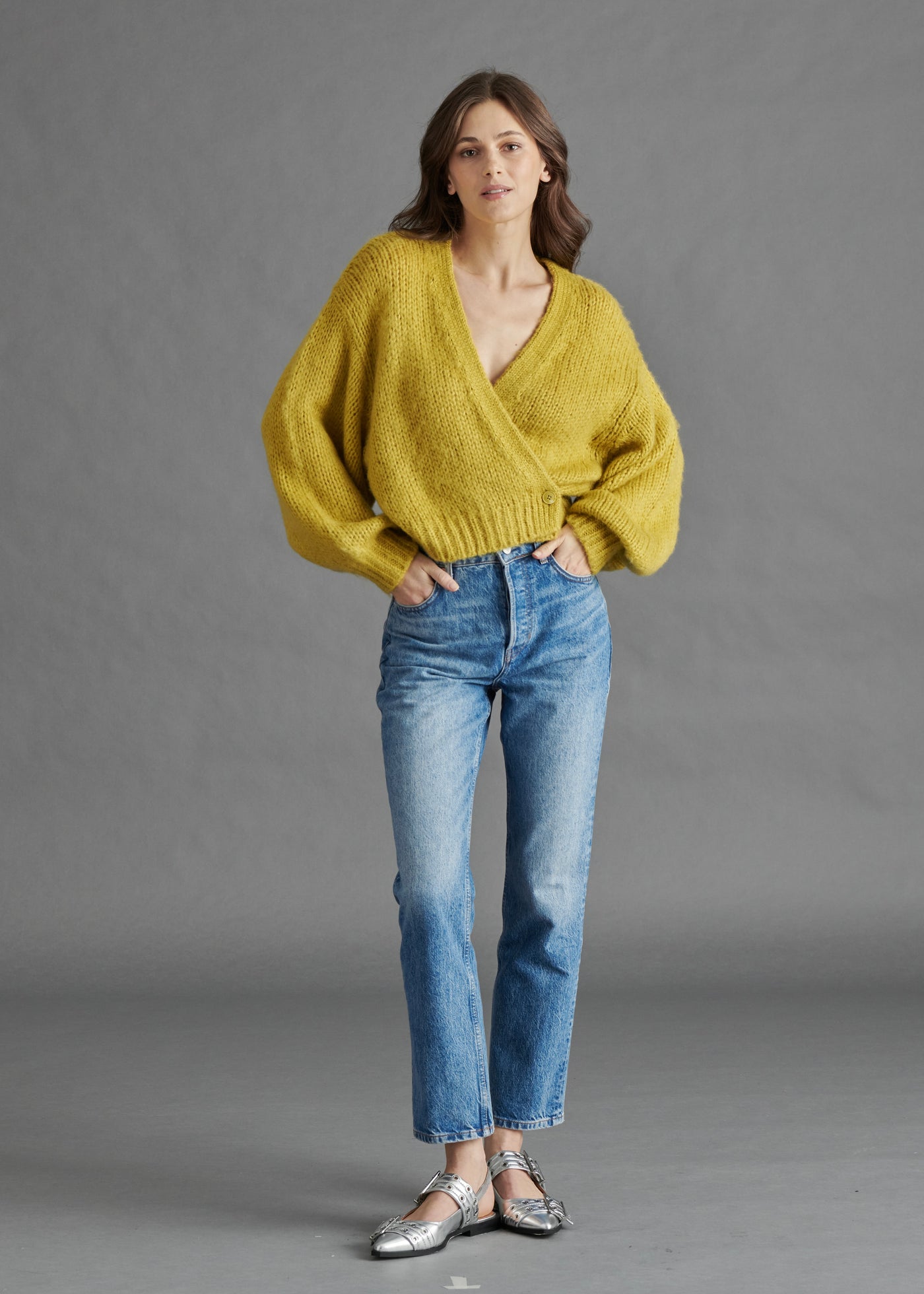 Kyan Cypress Green Cardigan