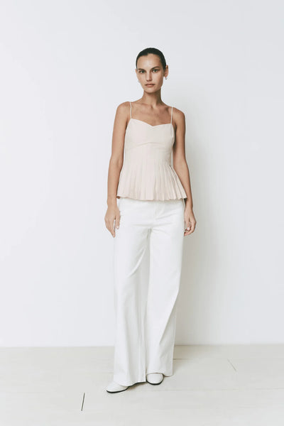 Lisse Flutter Top