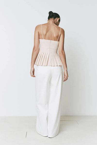 Lisse Flutter Top