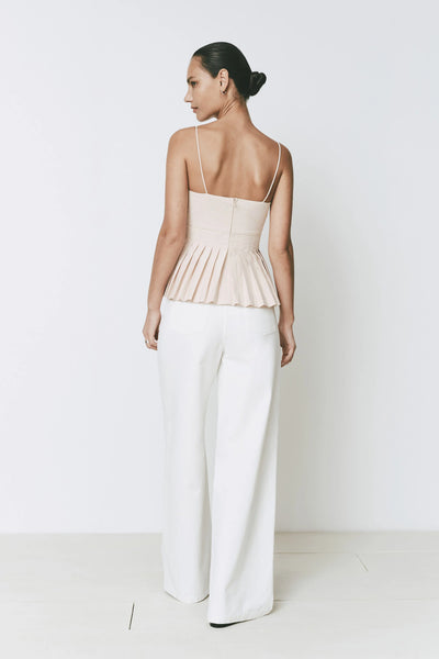 Lisse Flutter Top