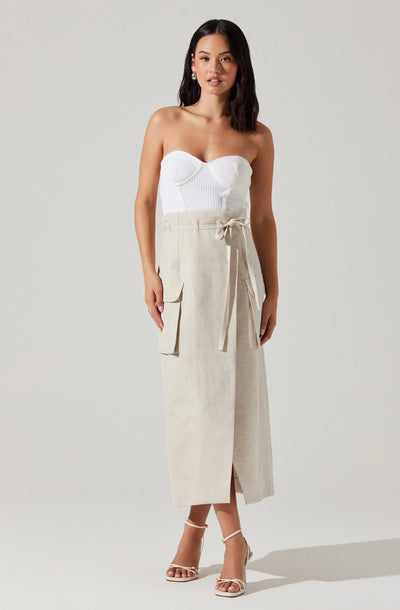 Nara Beige Skirt