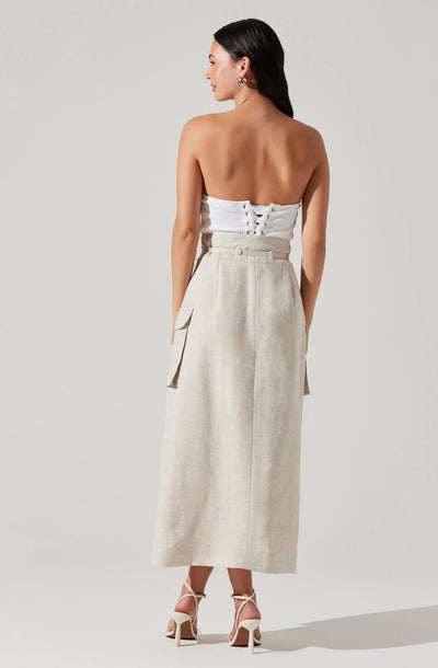 Nara Beige Skirt