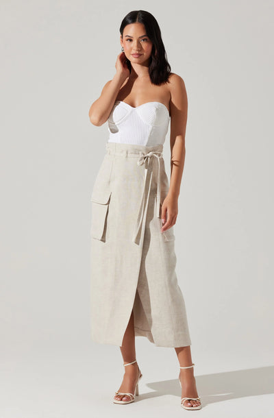 Nara Beige Skirt