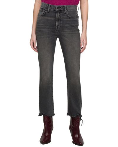 Highwaist Slim Kick in Courage Jeans