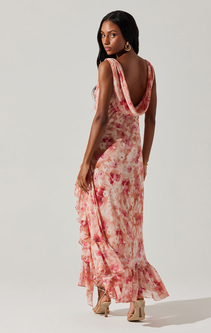 ラスト1点！ 早い者勝ちCecily check long dress Cecily check long dress