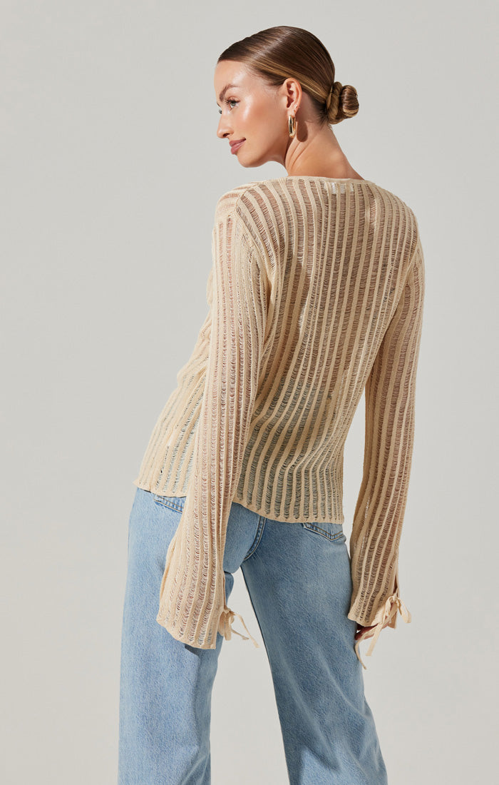 Sagari Cream Sweater