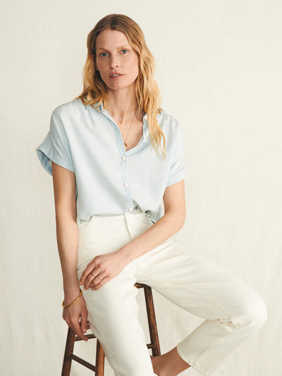 Breeze Shirt Icy Blue Wash