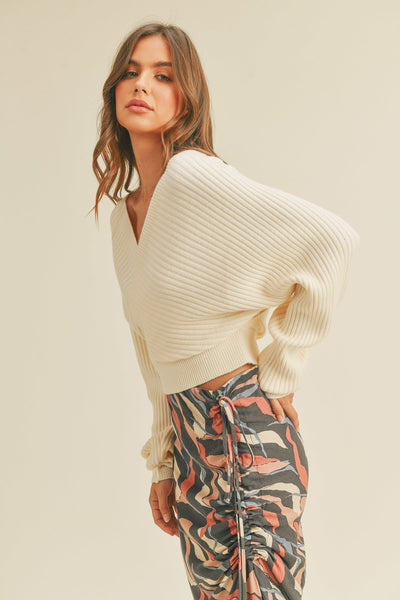 Blake Ivory Sweater Top