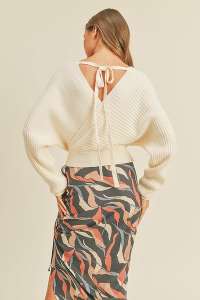 Blake Ivory Sweater Top